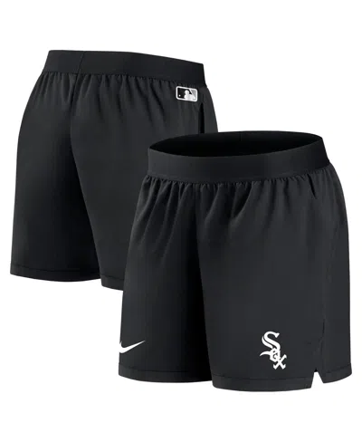NIKE WOMEN'S NIKE BLACK CHICAGO WHITE SOX AUTHENTIC COLLECTION TEAM PERFORMANCE SHORTS
