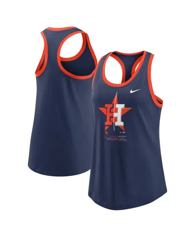 NIKE WOMEN'S NIKE NAVY HOUSTON ASTROS TECH TANK TOP
