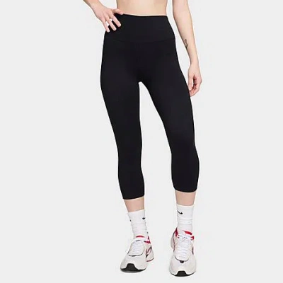 NIKE NIKE WOMEN'S ONE DRI-FIT HIGH-WAISTED CROP LEGGINGS