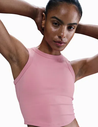 NIKE WOMEN'S ONE FITTED DRI-FIT CROPPED TANK TOP