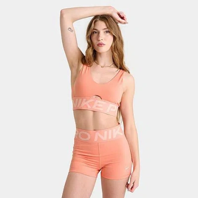 NIKE NIKE WOMEN'S PRO INDY PLUNGE SPORTS BRA