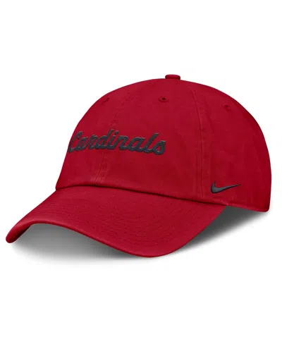 NIKE WOMEN'S RED ST. LOUIS CARDINALS CLUB ADJUSTABLE HAT