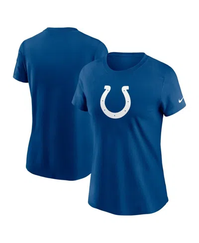 NIKE WOMEN'S ROYAL INDIANAPOLIS COLTS PRIMARY LOGO T-SHIRT