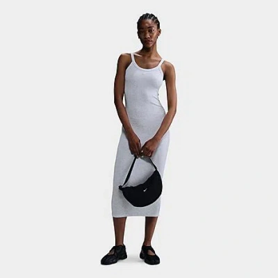 NIKE NIKE WOMEN'S SPORTSWEAR CHILL KNIT MINI-RIB TANK DRESS