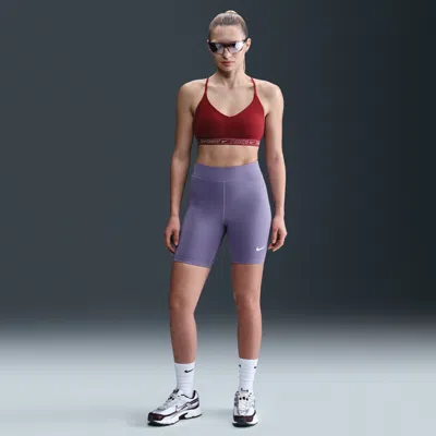NIKE WOMEN'S  SPORTSWEAR CLASSIC HIGH-WAISTED 8" BIKER SHORTS