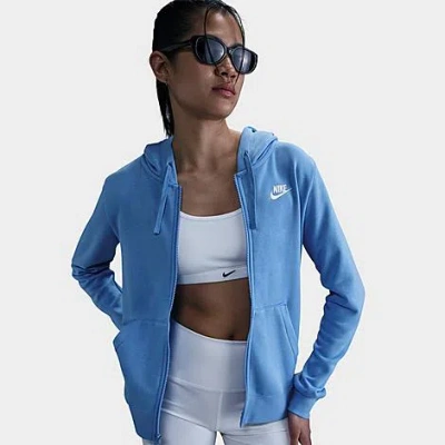 NIKE NIKE WOMEN'S SPORTSWEAR CLUB FLEECE FULL-ZIP HOODIE