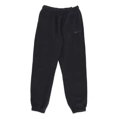 NIKE WOMEN'S SPORTSWEAR PLUSH JOGGER TRACKSUIT PANTS BLACK/DK SMOKE GREY