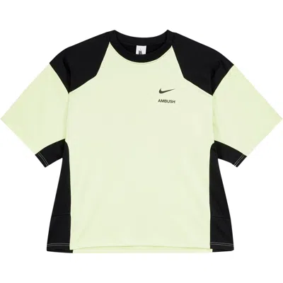 NIKE NIKE WOMEN'S X AMBUSH SHORT-SLEEVE T-SHIRT 'GHOST GREEN/BLACK' | WOMEN'S SIZE S