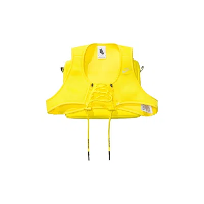 NIKE NIKE WOMEN'S X OFF-WHITE NRG X CROSS BIB 'OPTI YELLOW'