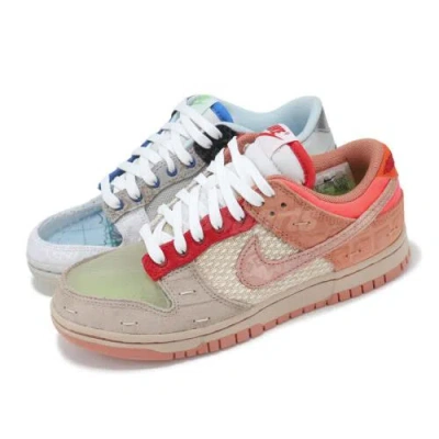 NIKE NIKE X CLOT DUNK LOW SP WHAT THE WITHOUT CARD MEN UNISEX SIZE 4 SHOES FN0316-999