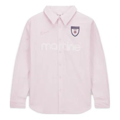 NIKE Nike x Martine Rose SS23 Logo Shirt (Asia Sizing) 'Pink'