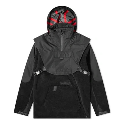 NIKE Nike x MMW Men's Se Fleece Jacket Polar Fleece Jacket Black