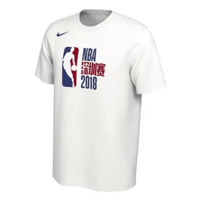 NIKE Nike x NBA 18 Shenzhen Game T-Shirt 'White'