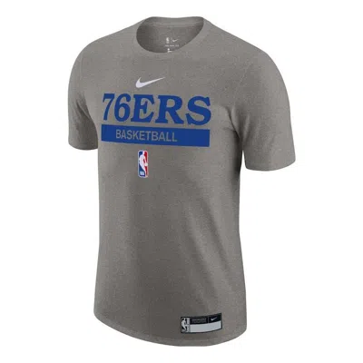 NIKE Nike x NBA 22-23 Legend On-Court Practice Performance T-shirt 'Philadelphia 76ers'