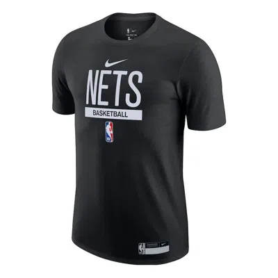 NIKE Nike x NBA Brooklyn NETS T-Shirts 'Black'