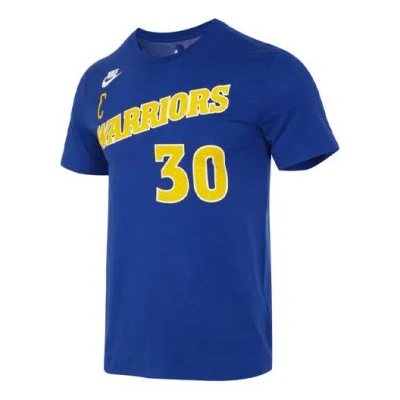 NIKE Nike x NBA Gold State Warriors Stephen Curry T-Shirt 'Blue'