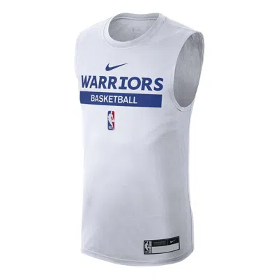 NIKE Nike x NBA Golden State Warriors Sleeveless Practice T-Shirt 'White'
