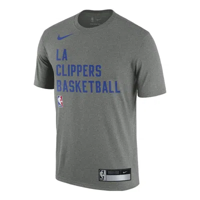 NIKE Nike x NBA LA Clippers Dri-FIT Practice T-shirt 'Grey'