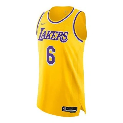 NIKE Nike x NBA LA Lakers Jerseys 'LeBron James 6'