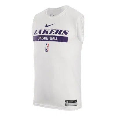 NIKE Nike x NBA LOS ANGELES LAKERS Dri-FIT Sleeveless T-shirt 'White'