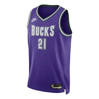 NIKE Nike x NBA Milwaukee Bucks Classic Edition Swingman Jersey 'Jrue Holiday 21'