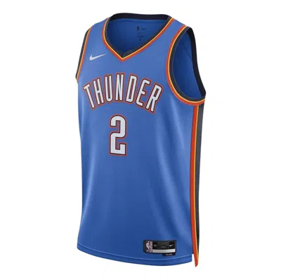 NIKE Nike x NBA Oklahoma City Thunder 22-23 Swingman Icon Jersey 'Shai Gilgeous-alexander 2'