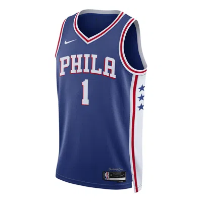 NIKE Nike x NBA Philidelphia 76ers 22-23 Icon Edition Swingman Jersey 'James Harden 1'
