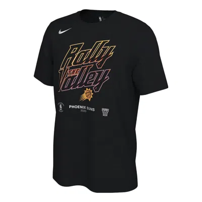 NIKE Nike x NBA Phoenix Suns ""Rally The Valley"" 2023 Playoffs Mantra T-Shirt 'Black'