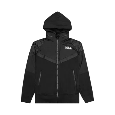 NIKE NIKE X SACAI FULL ZIP HOODIE 'BLACK'
