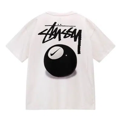 NIKE Nike x Stussy 8 Ball T-shirt Asia Sizing 'White'