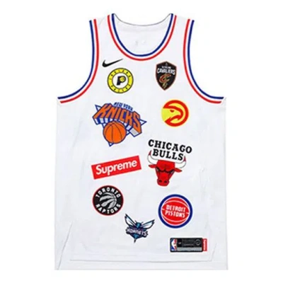 NIKE Nike x Supreme x NBA Teams Authentic Jersey 'White'