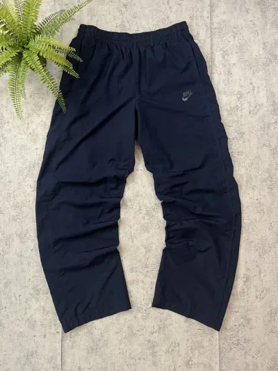 NIKE X VINTAGE 00S NIKE RETRO LOGO VINTAGE Y2K PARACHUTE BAGGY NYLON PANTS