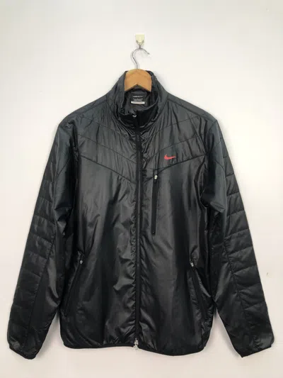 NIKE X VINTAGE NIKE GOLF PUFFER JACKET BLACK