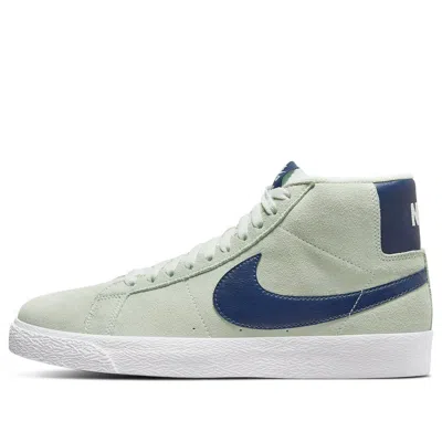 NIKE Nike Zoom Blazer Mid SB 'Barely Green Navy'