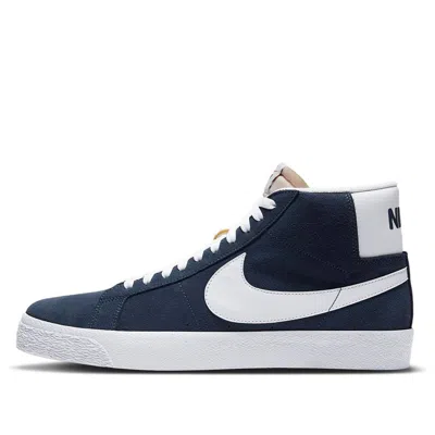 NIKE Nike Zoom Blazer Mid SB 'Navy'