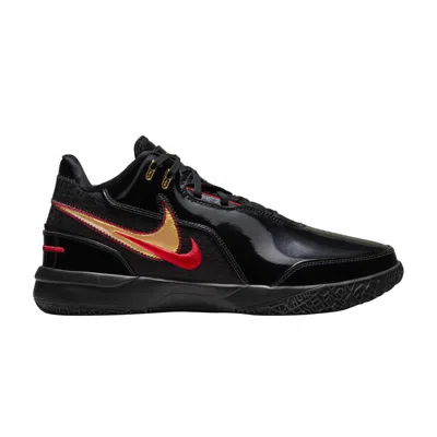 NIKE ZOOM LEBRON NXXT GEN AMPD EP 'BLACK METALLIC GOLD RED'