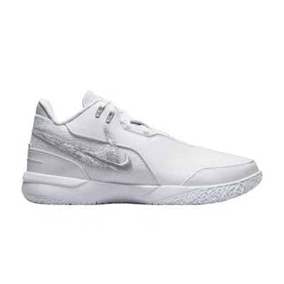 NIKE ZOOM LEBRON NXXT GEN AMPD 'WHITE METALLIC SILVER'