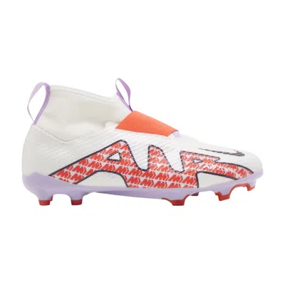 NIKE NIKE ZOOM MERCURIAL SUPERFLY 9 PRO FG GS 'DISRUPTION PACK' | WHITE | KID'S SIZE 5.5