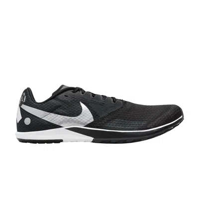 NIKE ZOOM RIVAL WAFFLE 6 'BLACK METALLIC SILVER'