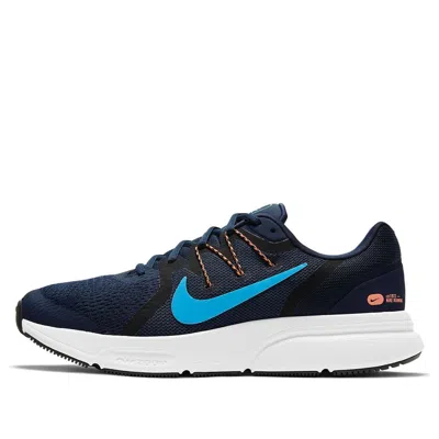 NIKE Nike Zoom Span 3 Low Tops Colorblock Casual Deep Blue