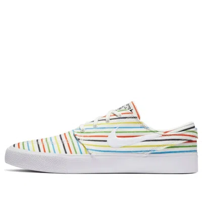 NIKE Nike Zoom Stefan Janoski Canvas RM SB 'Multi-Color Pinstripes'