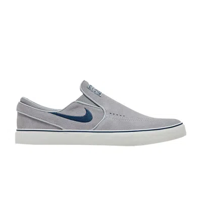 NIKE NIKE ZOOM STEFAN JANOSKI+ SLIP SB 'WOLF GREY NAVY' | MEN'S SIZE 11