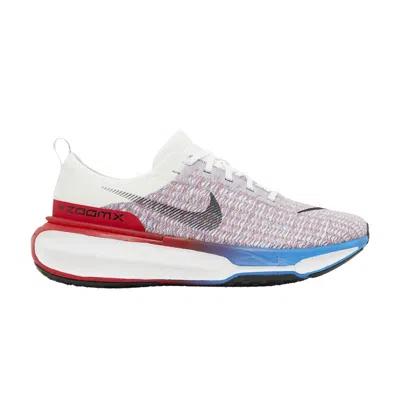 NIKE ZOOMX INVINCIBLE 3 'WHITE PHOTO BLUE RED'