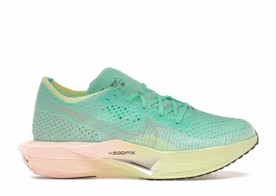 NIKE ZOOMX VAPORFLY 3 (WOMEN'S) SNEAKERS IN MINT FOAM/SUNSET TINT/BARELY VOLT