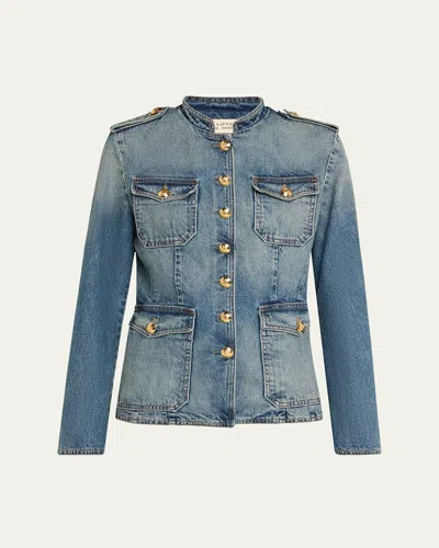 NILI LOTAN GERALDINE DENIM JACKET