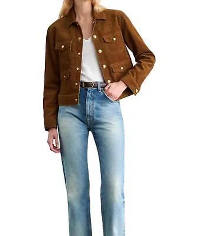 NILI LOTAN NILI LOTAN LIZETH JACKET IN CAMEL - SIZE L