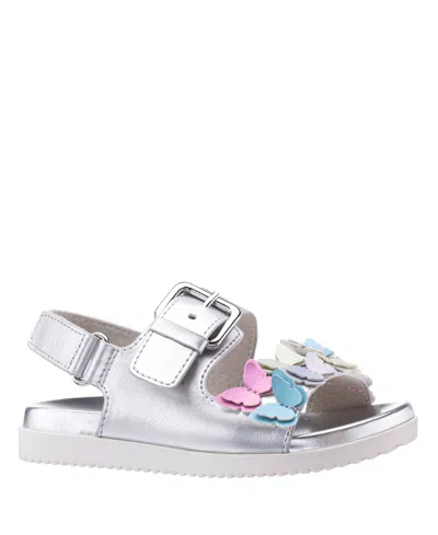 NINA BIG GIRLS POLLIE FOOTBED SANDALS