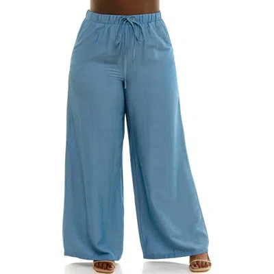 NINA LEONARD NINA LEONARD FULL WIDE LEG PANTS
