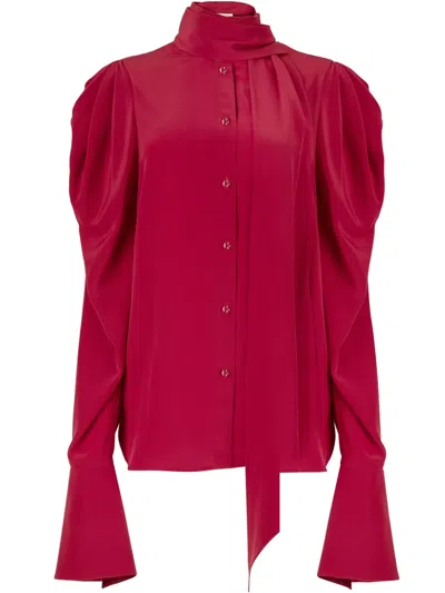 NINA RICCI PUSSY-BOW SHIRT
