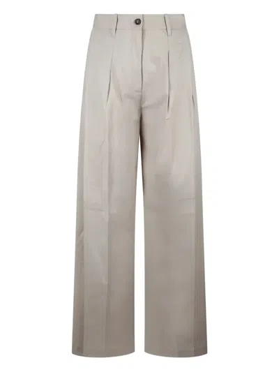 NINE IN THE MORNING PLEAT-DETAILING TROUSERS